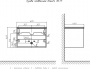 Тумба с раковиной Velvex Klaufs 70.1Y белая, шатанэ, подвесная