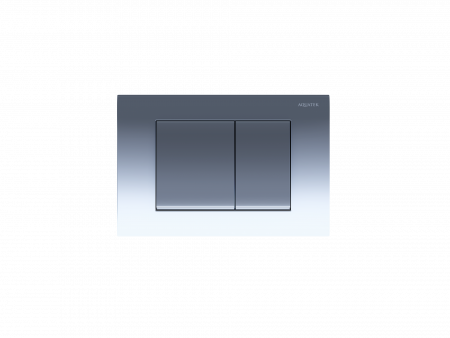 Кнопка смыва Aquatek KDI-0000010 (001B) глянец (клавиши квадрат)