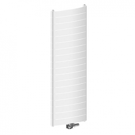 Радиатор биметаллический вертикальный Rifar CONVEX VR 500 х 18 секций (белый RAL 9016), подключение нижее