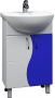 Тумба с раковиной Vigo Alessandro 4-55 синяя
