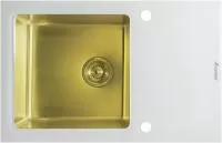 Мойка кухонная Seaman Eco Glass SMG-780W-Gold