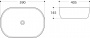 Раковина Art&Max AM-5006 белая