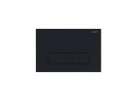 Кнопка смыва Aquatek KDI-0000017 (002D) черная матовая (клавиши прямоугольные)